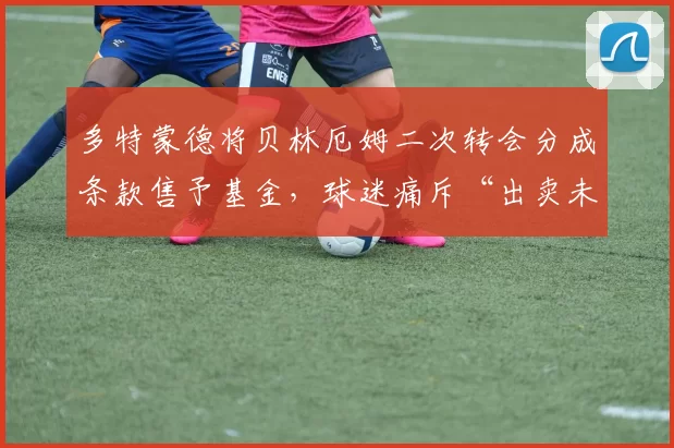 多特蒙德将贝林厄姆二次转会分成条款售予基金,球迷痛斥“出卖未来”