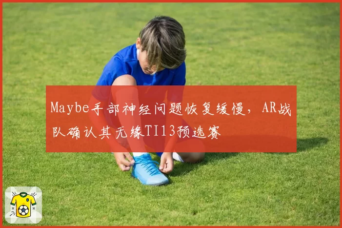 Maybe手部神经问题恢复缓慢,AR战队确认其无缘TI13预选赛